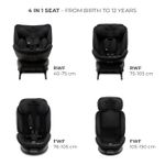 Jucarii, Copii si Bebe - Carucioare si articole de transport - Scaune auto copii - Scaun auto Kinderkraft xpedition 3 i-size 40-150 cm, black - Infinity.ro