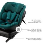 Jucarii, Copii si Bebe - Carucioare si articole de transport - Scaune auto copii - Scaun auto Kinderkraft xpedition 3 i-size 40-150 cm, green - Infinity.ro