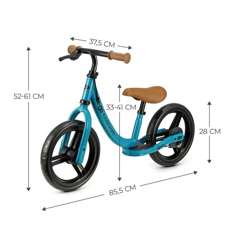 Sport si Outdoor - Ciclism - Biciclete pentru copii - Bicicleta fara pedale Kinderkraft space dark blue - Infinity.ro