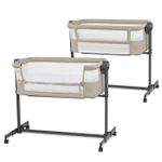 Casa si Gradina - Mobilier - Mobilier copii - Patuturi copii - Patut co-sleeper Kinderkraft neste up 2, bej - Infinity.ro