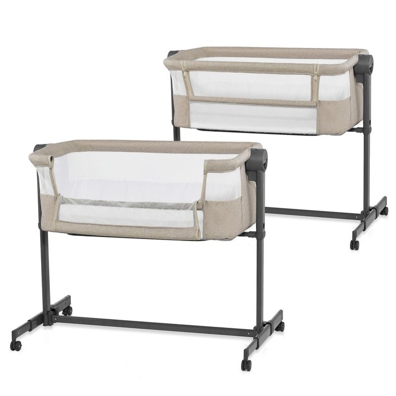 Casa si Gradina - Mobilier - Mobilier copii - Patuturi copii - Patut co-sleeper Kinderkraft neste up 2, bej - Infinity.ro