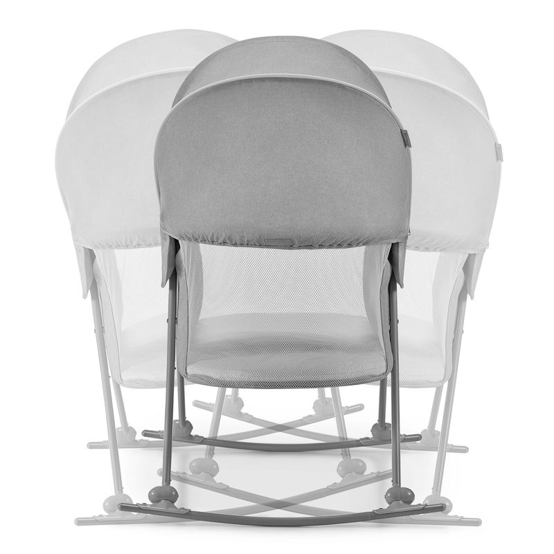 Casa si Gradina - Mobilier - Mobilier copii - Patuturi copii - Patut Kinderkraft lovi, 3 in 1, grey - Infinity.ro