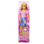 Jucarii, Copii si Bebe - Jucarii si jocuri - Papusi si accesorii - Papusi - Barbie papusa barbie blonda 71cm - Infinity.ro
