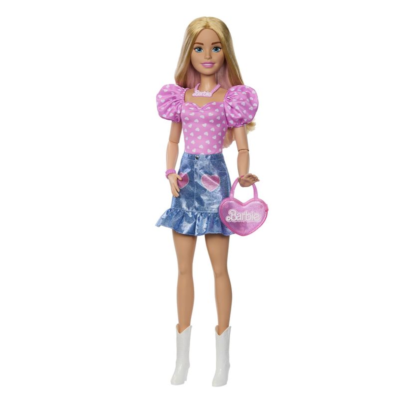 Jucarii, Copii si Bebe - Jucarii si jocuri - Papusi si accesorii - Papusi - Barbie papusa barbie blonda 71cm - Infinity.ro