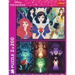 Jucarii, Copii si Bebe - Jucarii si jocuri - Jocuri si puzzle - Puzzle - Puzzle Trefl 2x200 disney frumoasele printese - Infinity.ro