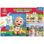 Jucarii, Copii si Bebe - Jucarii si jocuri - Jocuri si puzzle - Puzzle - Puzzle Trefl primo super giant 15 cocomelon - Infinity.ro