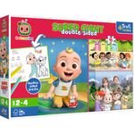 Jucarii, Copii si Bebe - Jucarii si jocuri - Jocuri si puzzle - Puzzle - Puzzle Trefl primo super giant 15 cocomelon - Infinity.ro