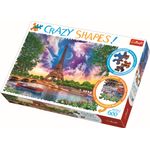 Jucarii, Copii si Bebe - Jucarii si jocuri - Jocuri si puzzle - Puzzle - Puzzle Trefl 600 cu piese ciudate - cer de poveste la paris - Infinity.ro