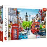 Jucarii, Copii si Bebe - Jucarii si jocuri - Jocuri si puzzle - Puzzle - Puzzle Trefl 1000 strada in londra - Infinity.ro
