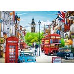 Jucarii, Copii si Bebe - Jucarii si jocuri - Jocuri si puzzle - Puzzle - Puzzle Trefl 1000 strada in londra - Infinity.ro