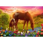 Jucarii, Copii si Bebe - Jucarii si jocuri - Jocuri si puzzle - Puzzle - Puzzle Trefl 500 calutii la apus - Infinity.ro