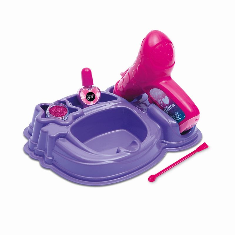 Jucarii, Copii si Bebe - Jucarii si jocuri - Jucarii de rol - Frumusete, bijuterii si accesorii fetite - Set de unghii fantastic crazy chic - Infinity.ro