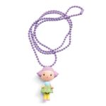 Jucarii, Copii si Bebe - Jucarii si jocuri - Jucarii de rol - Frumusete, bijuterii si accesorii fetite - Lantisor cu pandantiv tinyly tutti, djeco - Infinity.ro