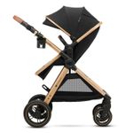 Jucarii, Copii si Bebe - Carucioare si articole de transport - Carucioare - Carucioare 3 in 1 - Carucior Kinderkraft esme, 3 in 1, pure black - Infinity.ro