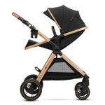 Jucarii, Copii si Bebe - Carucioare si articole de transport - Carucioare - Carucioare 3 in 1 - Carucior Kinderkraft esme, 3 in 1, pure black - Infinity.ro