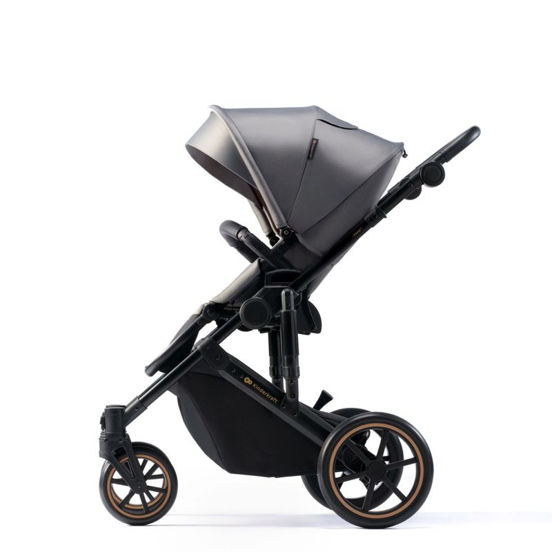 Jucarii, Copii si Bebe - Carucioare si articole de transport - Carucioare - Carucioare 3 in 1 - Carucior 3 in 1 Kinderkraft prime 2 3in1 mink pro grey - Infinity.ro