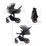 Jucarii, Copii si Bebe - Carucioare si articole de transport - Carucioare - Carucioare 3 in 1 - Carucior 3 in 1 Kinderkraft prime 2 3in1 mink pro grey - Infinity.ro