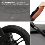 Jucarii, Copii si Bebe - Carucioare si articole de transport - Carucioare - Carucioare 3 in 1 - Carucior Kinderkraft esme, 3 in 1, moonlight grey - Infinity.ro