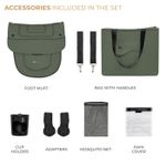 Jucarii, Copii si Bebe - Carucioare si articole de transport - Carucioare - Carucioare 3 in 1 - Carucior Kinderkraft yoxi 3in1 (mink pro) mistic green - Infinity.ro