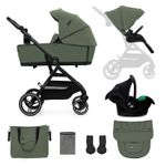 Jucarii, Copii si Bebe - Carucioare si articole de transport - Carucioare - Carucioare 3 in 1 - Carucior Kinderkraft yoxi 3in1 (mink pro) mistic green - Infinity.ro
