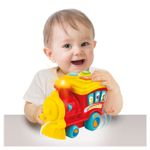 Jucarii, Copii si Bebe - Jucarii si jocuri - Jucarii bebelusi - Jucarii de tras/impins - Winfun trenulet cu sunete - Infinity.ro