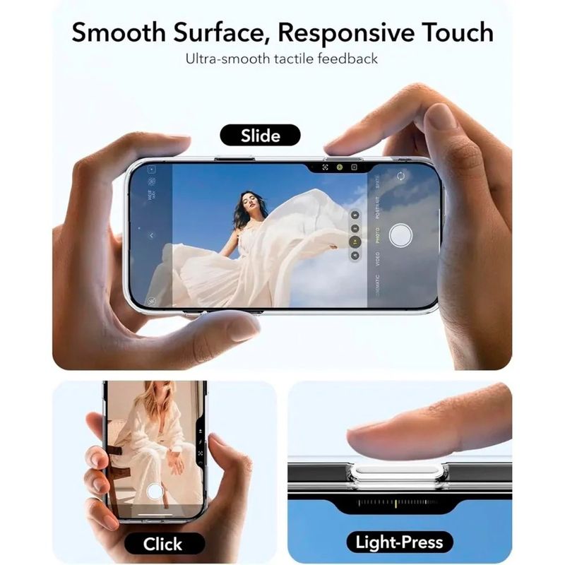 Laptop, Telefoane si Tablete - Telefoane mobile si accesorii - Accesorii Telefoane - Huse telefoane - Husa pentru iPhone 16 Pro - ESR Classic Hybrid HaloLock Kickstsi - Negru - Infinity.ro