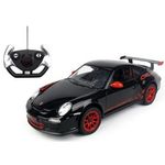 Jucarii, Copii si Bebe - Jucarii si jocuri - Vehicule si jucarii cu telecomanda - Masinute - Masina cu telecomanda porsche gt3 negru cu scara 1 la 14 - Infinity.ro