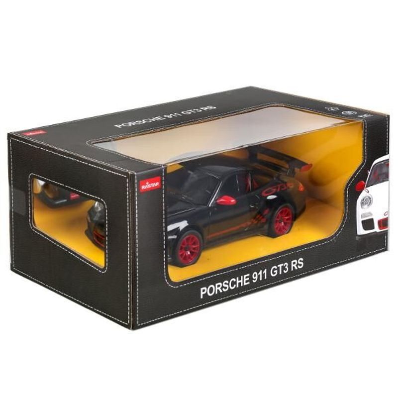 Jucarii, Copii si Bebe - Jucarii si jocuri - Vehicule si jucarii cu telecomanda - Masinute - Masina cu telecomanda porsche gt3 negru cu scara 1 la 14 - Infinity.ro