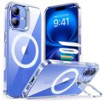 Laptop, Telefoane si Tablete - Telefoane mobile si accesorii - Accesorii Telefoane - Huse telefoane - Husa pentru iPhone 16 - ESR Classic Hybrid HaloLock Kickstsi - Transparent - Infinity.ro