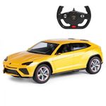 Jucarii, Copii si Bebe - Jucarii si jocuri - Vehicule si jucarii cu telecomanda - Masinute - Masina cu telecomanda lamborghini urus galben cu scara 1 la 14 - Infinity.ro