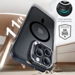 Laptop, Telefoane si Tablete - Telefoane mobile si accesorii - Accesorii Telefoane - Huse telefoane - Husa pentru iPhone 16 Pro - ESR Classic Hybrid HaloLock Kickstsi - Negru - Infinity.ro