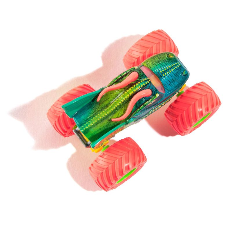 Jucarii, Copii si Bebe - Jucarii si jocuri - Vehicule si jucarii cu telecomanda - Masinute - Monster jam masinuta metalica dragon scara 1 la 64 - Infinity.ro