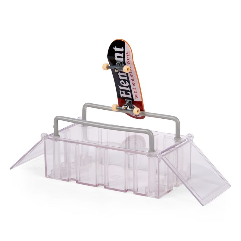 Jucarii, Copii si Bebe - Jucarii si jocuri - Vehicule si jucarii cu telecomanda - Masinute - Tech deck pachet vitrina si podium - Infinity.ro