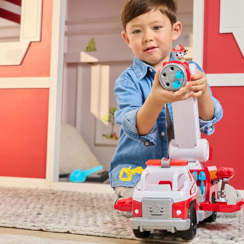 Jucarii, Copii si Bebe - Jucarii si jocuri - Vehicule si jucarii cu telecomanda - Masinute - Patrula catelusilor masina de pompieri cu lumini si sunete - Infinity.ro
