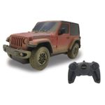 Jucarii, Copii si Bebe - Jucarii si jocuri - Vehicule si jucarii cu telecomanda - Masinute - Masina cu telecomanda jeep wrangler muddy rosu cu scara 1 la 24 - Infinity.ro