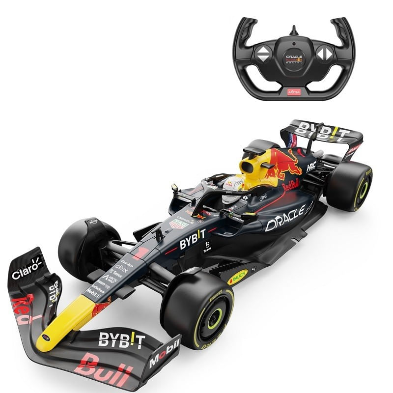 Jucarii, Copii si Bebe - Jucarii si jocuri - Vehicule si jucarii cu telecomanda - Masinute - Masina cu telecomanda oracle red bull racing rb18 scara 1 la 12 - Infinity.ro