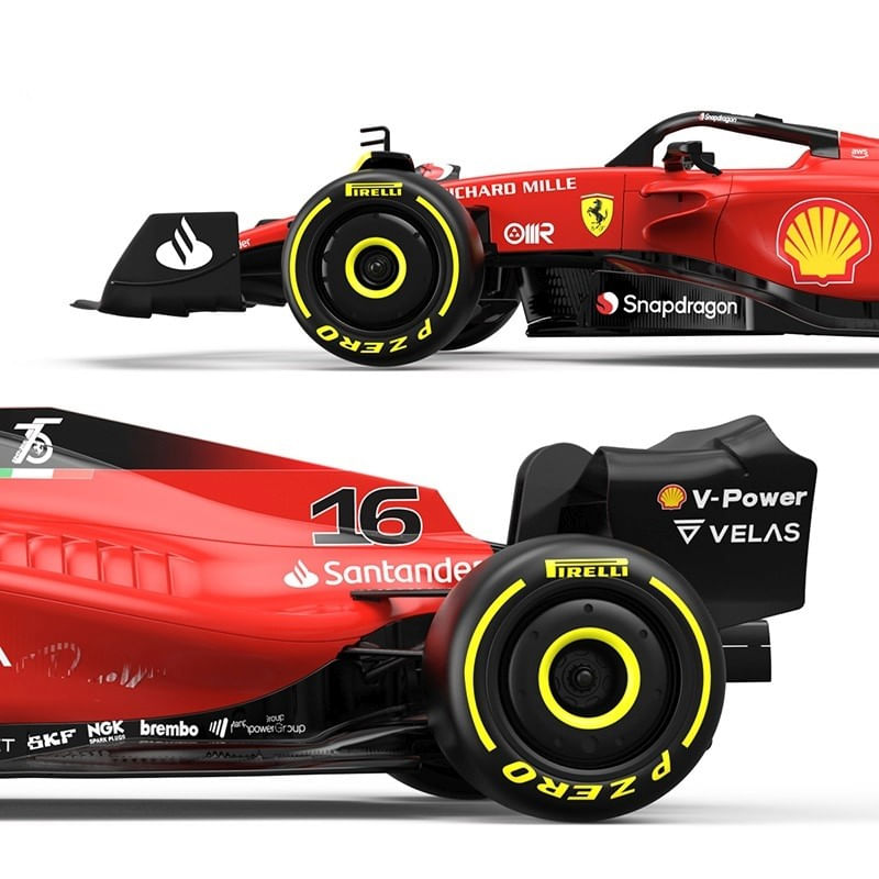 Jucarii, Copii si Bebe - Jucarii si jocuri - Vehicule si jucarii cu telecomanda - Masinute - Masina cu telecomanda ferrari f1 75 scara 1 la 12 - Infinity.ro