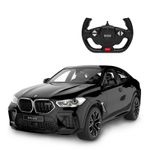 Jucarii, Copii si Bebe - Jucarii si jocuri - Vehicule si jucarii cu telecomanda - Masinute - Masina cu telecomanda bmw x6 m negru scara 1 la 14 - Infinity.ro