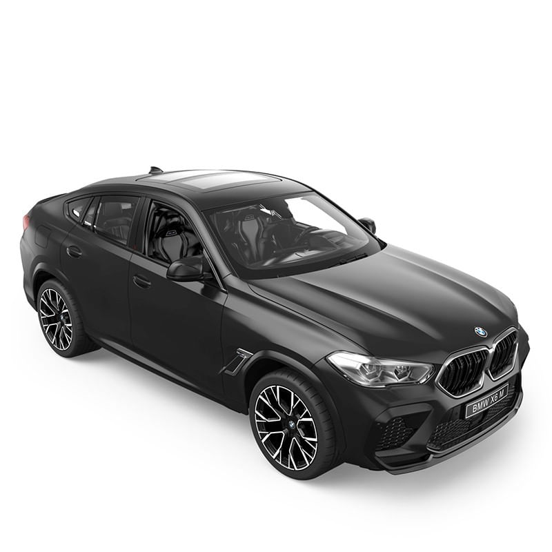 Jucarii, Copii si Bebe - Jucarii si jocuri - Vehicule si jucarii cu telecomanda - Masinute - Masina cu telecomanda bmw x6 m negru scara 1 la 14 - Infinity.ro
