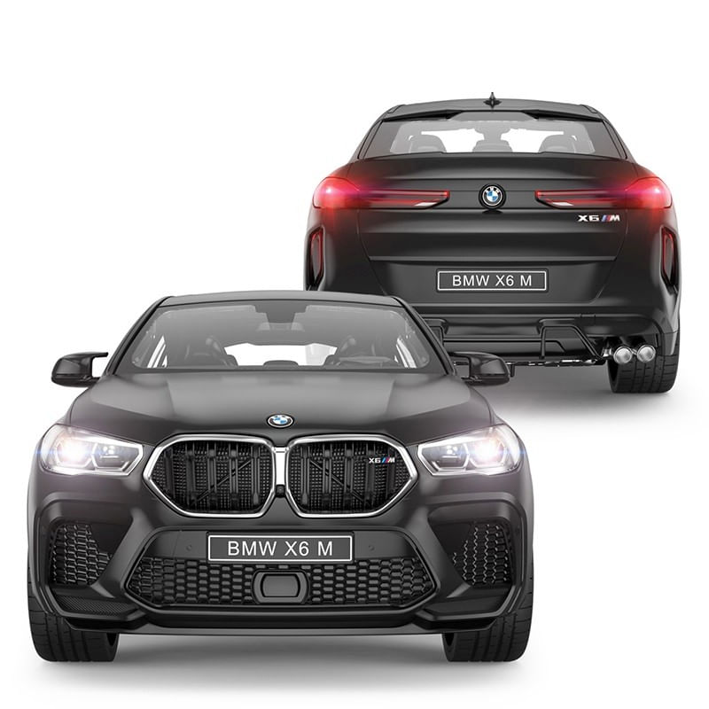 Jucarii, Copii si Bebe - Jucarii si jocuri - Vehicule si jucarii cu telecomanda - Masinute - Masina cu telecomanda bmw x6 m negru scara 1 la 14 - Infinity.ro