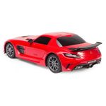 Jucarii, Copii si Bebe - Jucarii si jocuri - Vehicule si jucarii cu telecomanda - Masinute - Masina cu telecomanda mercedes-benz sls amg rosu cu scara 1 la 18 - Infinity.ro