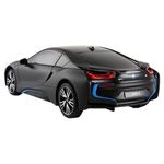 Jucarii, Copii si Bebe - Jucarii si jocuri - Vehicule si jucarii cu telecomanda - Masinute - Masina cu telecomanda bmw i8 negru cu scara 1 la 18 - Infinity.ro