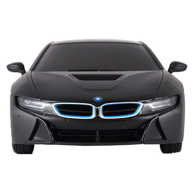 Jucarii, Copii si Bebe - Jucarii si jocuri - Vehicule si jucarii cu telecomanda - Masinute - Masina cu telecomanda bmw i8 negru cu scara 1 la 18 - Infinity.ro