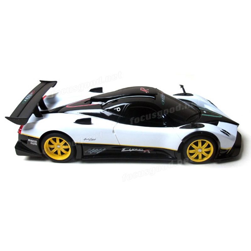 Jucarii, Copii si Bebe - Jucarii si jocuri - Vehicule si jucarii cu telecomanda - Masinute - Masina cu telecomanda pagani zonda r alb cu scara 1 la 14 - Infinity.ro