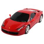 Jucarii, Copii si Bebe - Jucarii si jocuri - Vehicule si jucarii cu telecomanda - Masinute - Masina cu telecomanda ferrari 458 italia scara 1 la 18 - Infinity.ro