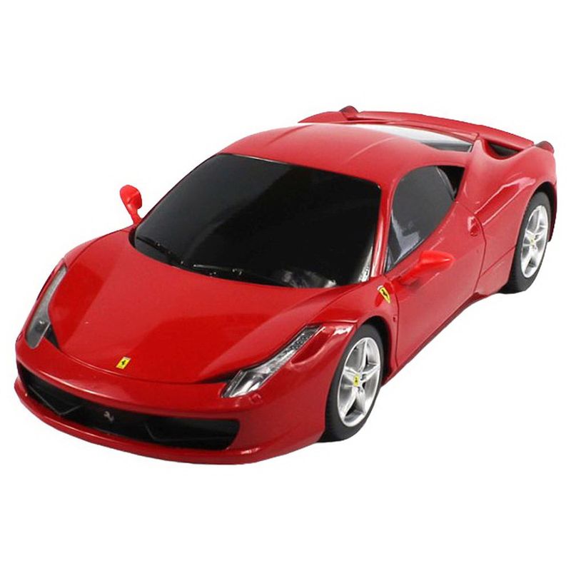 Jucarii, Copii si Bebe - Jucarii si jocuri - Vehicule si jucarii cu telecomanda - Masinute - Masina cu telecomanda ferrari 458 italia scara 1 la 18 - Infinity.ro
