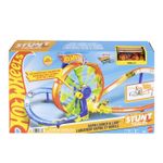 Jucarii, Copii si Bebe - Jucarii si jocuri - Vehicule si jucarii cu telecomanda - Masinute - Hot wheel stunt tracks cursa lansare rapida in bucla - Infinity.ro