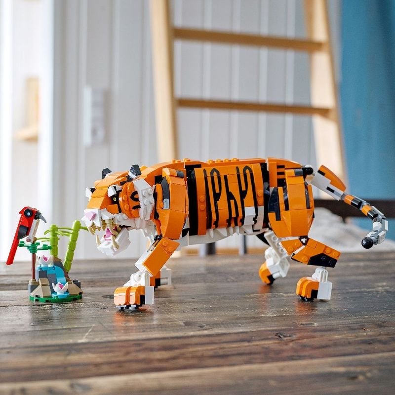 Jucarii, Copii si Bebe - Jucarii si jocuri - Seturi de constructie si cuburi - Seturi de constructie - Lego creator maretul tigru 31129 - Infinity.ro