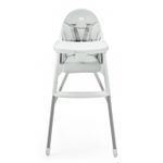 Jucarii, Copii si Bebe - Hrana si alaptare - Biberoane, suzete si accesorii hranire - Articole hranire bebelusi - Scaun de masa Kinderkraft dinnly, grey - Infinity.ro