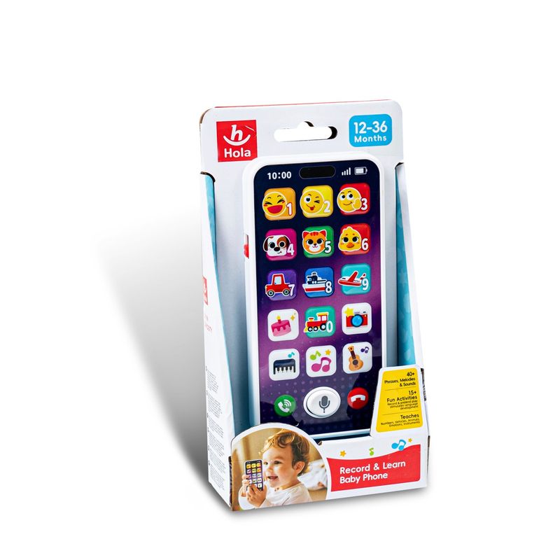 Jucarii, Copii si Bebe - Jucarii si jocuri - Jucarii bebelusi - Jucarii interactive bebelusi - Telefon mobil interactiv bebe inregistreaza si invata - Infinity.ro